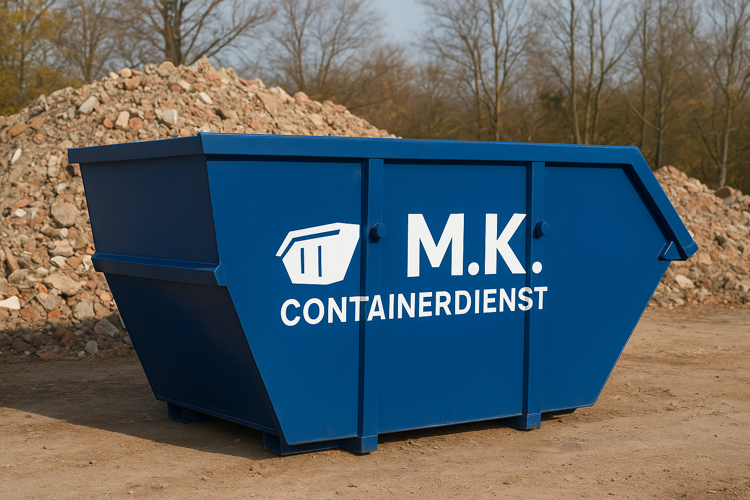 Container von M.K. Containerdienst